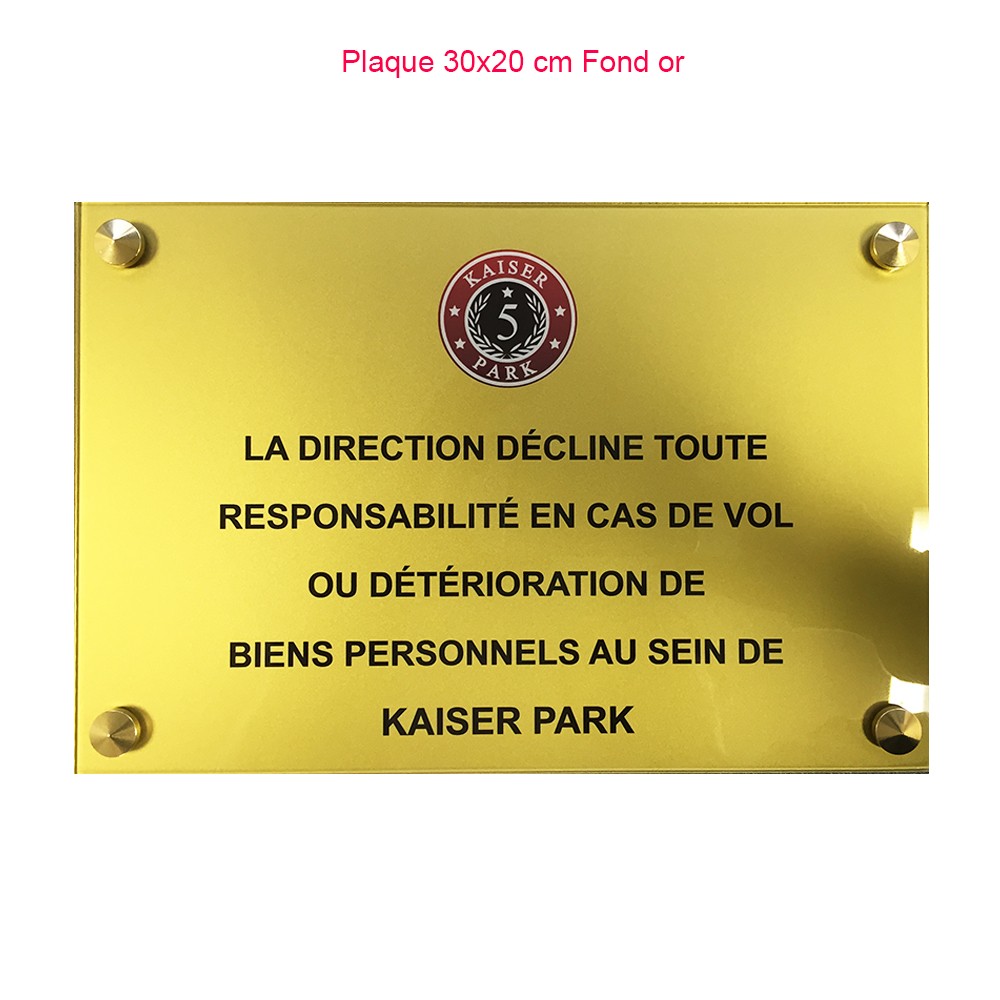 Plaque professionnelle : à quoi sert-elle ?